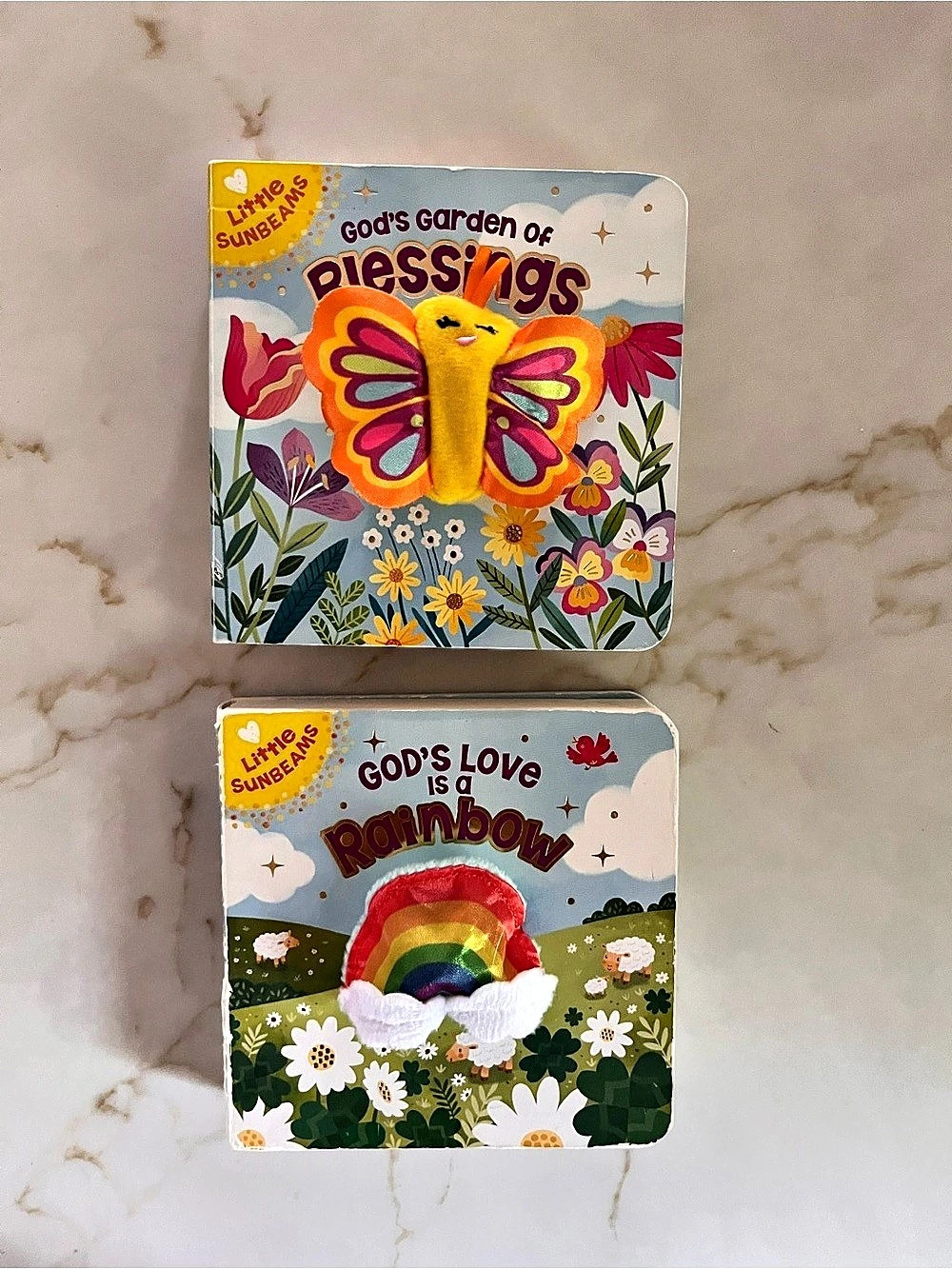 Baby Finger Puppet Books God's Garden of Blessings / God's Love Is a Rainbow